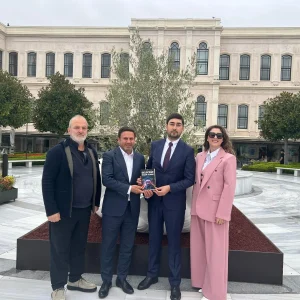 Kazakistan Cumhurbaşkanı Yardımcısı Rassul AKHMETOV, İstanbul’da TÜMBİAD Heyetini Kabul Etti